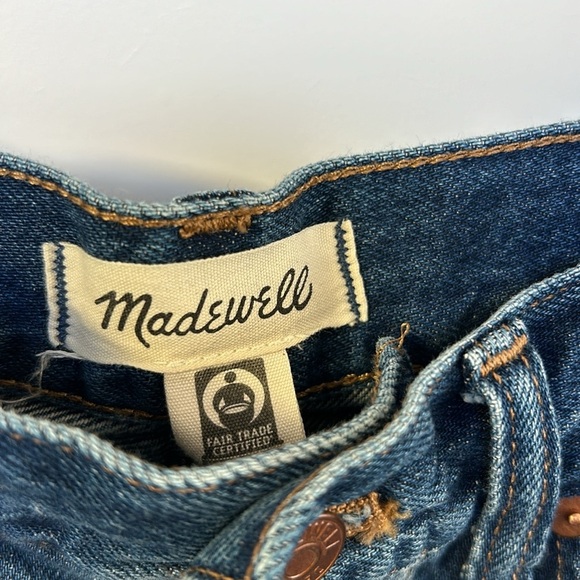 Madewell Superwide-Leg Denim Jeans size 26 color Concho Wash Flare EUC - Picture 10 of 15